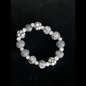 Mercari Clay Viva Bead Expanding Bracelet